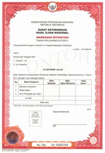 Cetak Ijazah transkip nilai