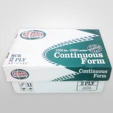 kertas komputer continuous form